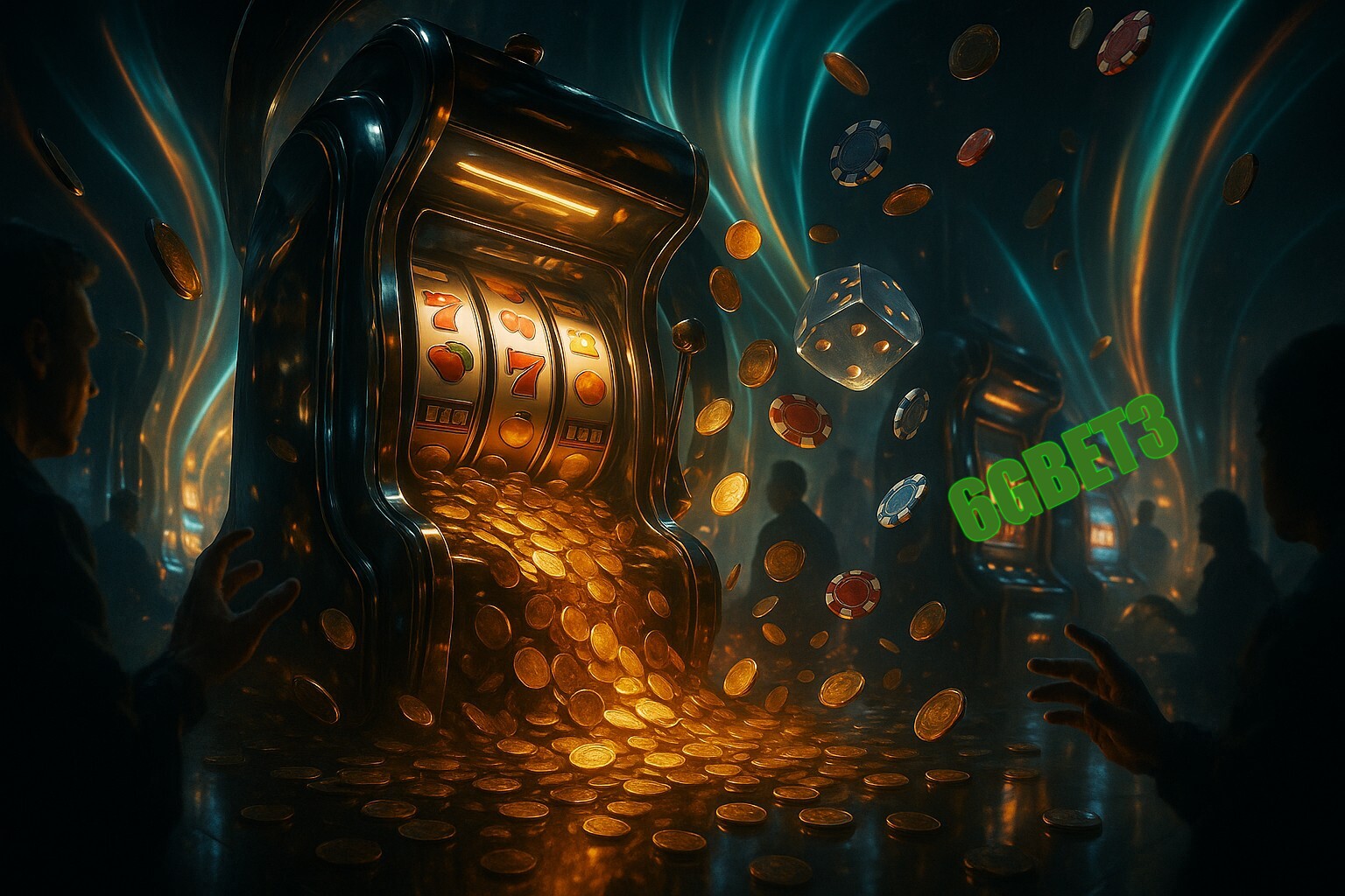 Diversos jogos de caça-níqueis